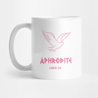 Aphrodite symbol cabin 10 Mug